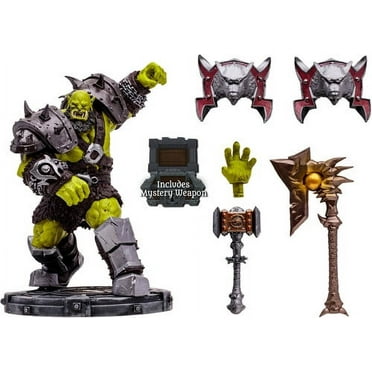 McFarlane - World Of Warcraft - 1:12 Posed Figure - Orc: Shaman / Warrior (Rare), McFarlane Toys, Gifts