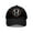 Black / Light Brown, variant on HONDA Dad Hat with Leather Patch (Round)