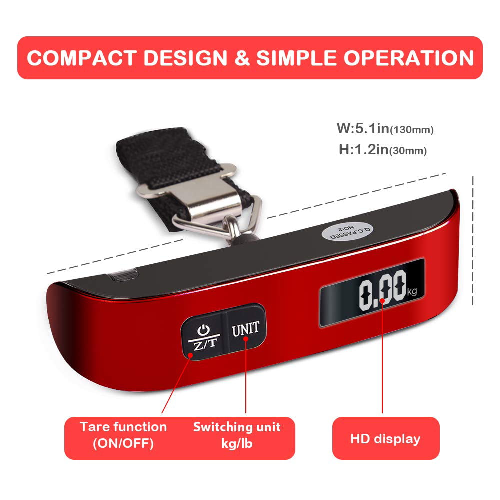 Portable Digital Luggage Scale To place an order ▻bit.ly/3P6RHCt