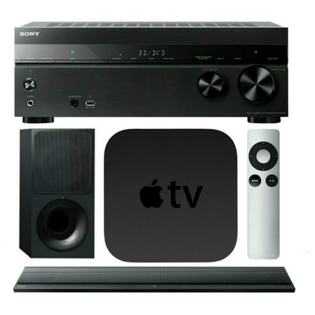 Sony STRDH770 Home Theater AVReceiver, HTCT390 SoundBar w/ Apple TV 3rd Gen