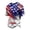 Red, variant on USA Flag Distressed Print T Shirt for Men 4th of July Themed Short Sleeve Crew Neck Casual Fit Patriotic Tee for Independence Day and Summer Daily Use Black L
