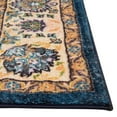 thumbnail image 6 of Rugs.com Medina Collection Rug – 5 Ft Runner Egyptian Blue Medium Rug Perfect For Hallways, Entryways, 6 of 8