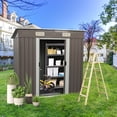 thumbnail image 5 of 6ft x 4ft Outdoor Metal Storage Shed 57424, 5 of 8