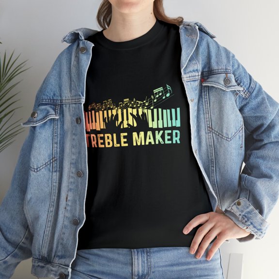 Pianist Keyboards Treble Maker Piano Tshirt