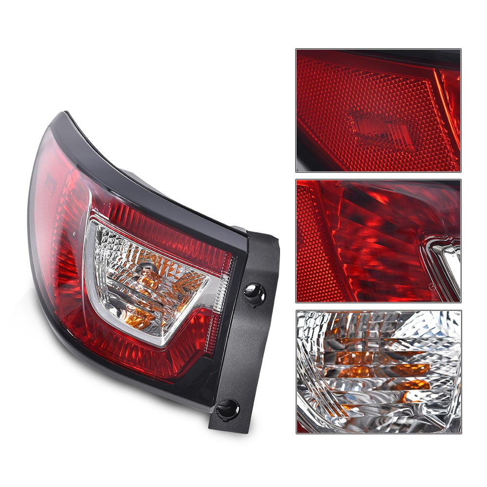 CROSSDESIGN Tail Light Fit for Chevrolet Traverse 2013-2016 Tail Lamp
