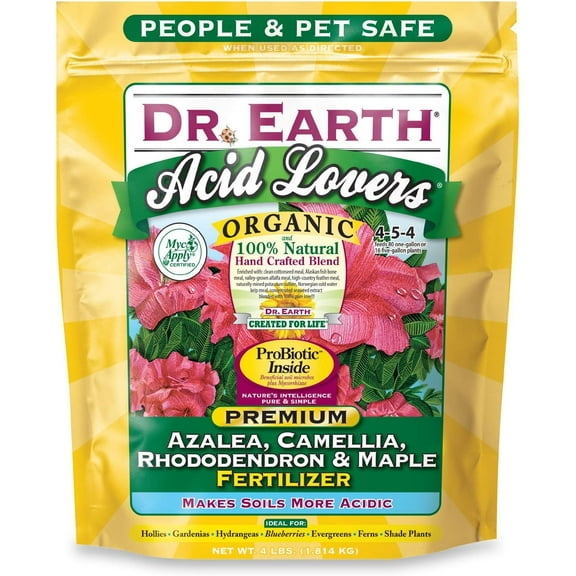 Dr Earth Acid Lovers Rhododendron Azalea Camellia Fertilizer (4 lbs.)