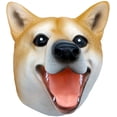 thumbnail image 1 of ZECATL Shiba Inu Hand Puppet Toys, Dogs Puppets Role Play Toy, Soft Rubber Realistic Shiba Inu Head, 1 of 7