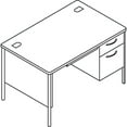 thumbnail image 3 of HON Mentor Compact Right Pedestal Desk, 3 of 4