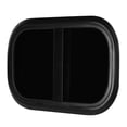 thumbnail image 3 of Ventanas para vehículos recreativos con esquinas redondeadas Estilo push-pull Recubrimiento en polvo negro resistente a los rayos UV para caravana Camper Trailer Grosor de la pared: 33‑43 mm, 3 of 14