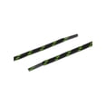 thumbnail image 4 of INSPIRE CHIC 3 Pairs Core Non-slip Round Shoelaces for Boots Hiking Walking Outdoor Shoes Black Green 80cm / 31.50", 4 of 5