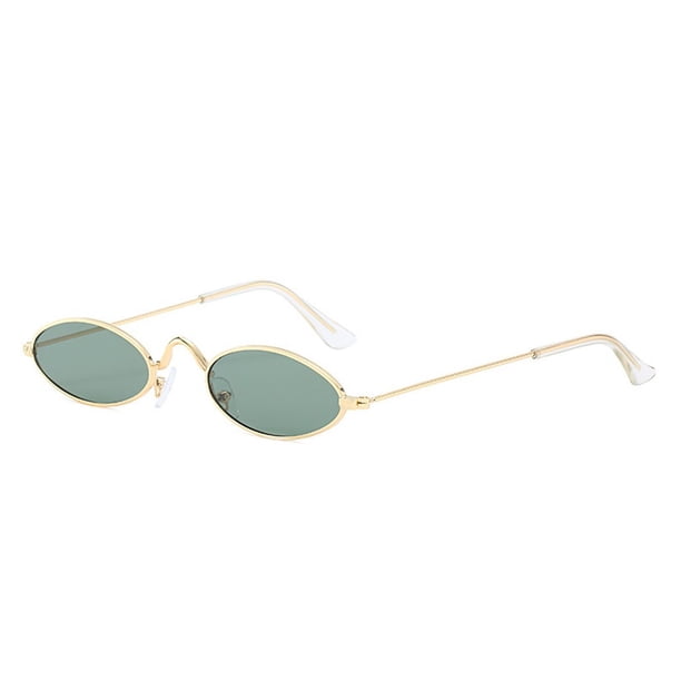Fiudx Gafas In Sol Elípticas In Montura Pequeña para Mujer y Hombre 2022, Gafas In Sol In Verano para Playa, Gafas In Sol In Mujer In Moda