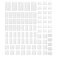 thumbnail image 2 of BKER 90 Pcs Accessoires de Perruques Dreadlocks Extensions de Cheveux Creuses en Maille, 2 of 6