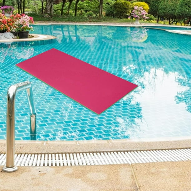 Colaxi Water Floating Mat Floating Raft For Pool Durable Float Blanket Drifting Mattress Foam Floating Pad For River Swimming Pool Family And Pink Oth