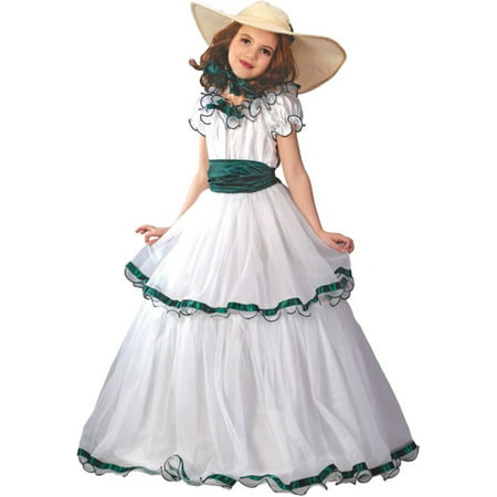 Morris Costumes Southern Belle Child Medium, Style FW5934MD