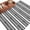 Black, variant on Sage Green Leaves Striped Washable Small Entryway Area Rugs 2'x3', Rustic Farmhouse Country Stripe Modern Classic Throw Rug Non-Slip Sturdy Edge Binding Carpet for Front Door Floor Room Entry