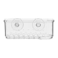 thumbnail image 4 of Mainstays Clear Plastic Kitchen Sink Organizer Caddy, Sponge Holder, Dish Brush Holder and Soap Storage for Sink Organization, 4 of 5