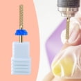 thumbnail image 1 of Broca para uñas, lima de extracción rápida, herramienta artística, suministros para pedicura, gel resistente, limpiador debajo de las uñas, lijado Estilo C, 1 of 8