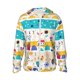 thumbnail image 1 of Balery Funny Farm Sudadera ligera de manga larga con capucha y protección solar UPF 50+ para hombre y mujer, ideal para pesca y running-Large, 1 of 7