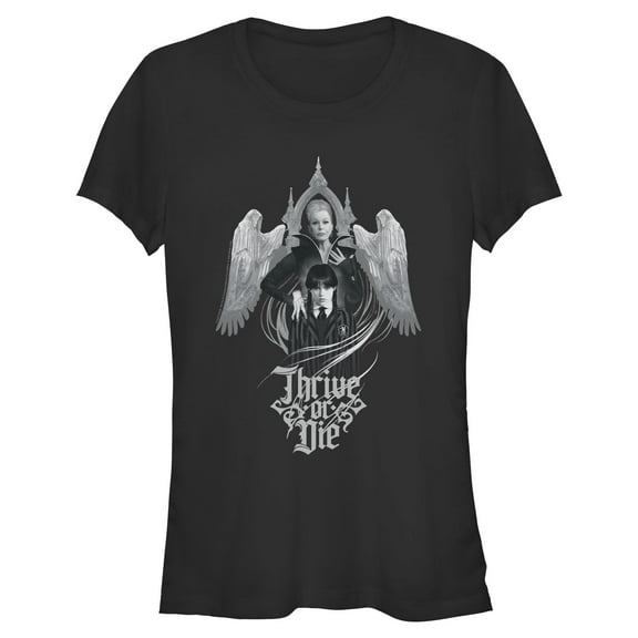 Juniors Wednesday Grandmama Thrive or Die T Shirt