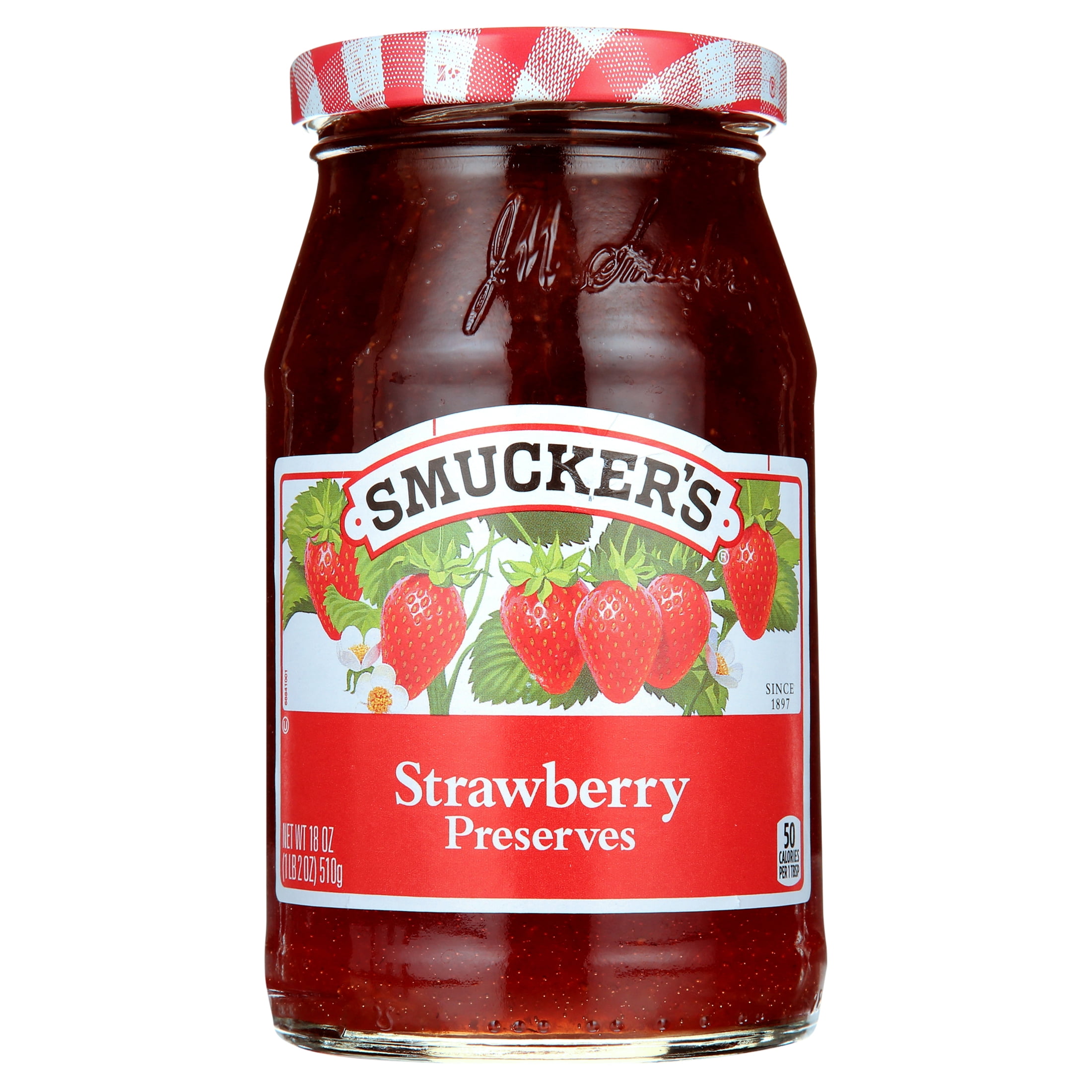 Smucker's Seedless Strawberry Jam, 18 Ounces - Delicious Groceries