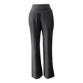 thumbnail image 6 of Rhuody Women'S Yoga Pants Lady’S Straight Leg Pants With Pockets Loose Fit Solid Color Trousers Adorble Trousers Gy2 Xl, 6 of 6