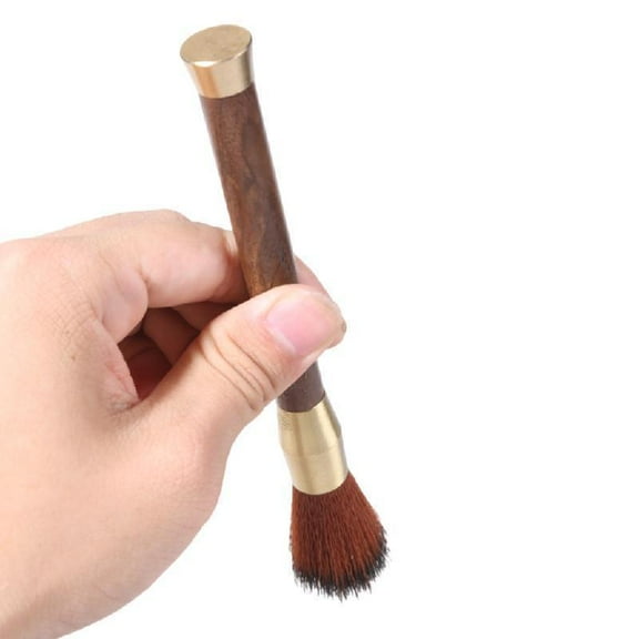 SIEYIO Wood Coffee Brush Coffee Brush Espresso Grinder Brush with Wood Handle for Powder Flour