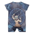 thumbnail image 2 of Demon Slayer Baby Bodysuit Boy Girl Clothes Soft Newborn Infant Outfit Short Sleeve Romper, 2 of 8