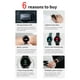 thumbnail image 4 of KUMI GW16T Reloj deportivo con pulsera inteligente Pantalla IPS de 1.3 pulgadas BT5.0 Rast Abanopi Reloj inteligente, 4 of 6