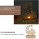 thumbnail image 3 of Linterna Ramadán Mitad y Estrella Islam Eid Luz Nocturna en Forma Media para Eid Musulmán, Decoraciones Esenciales para Oraciones de Ramadán, 3 of 4