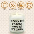 thumbnail image 2 of Candle Lihome, aroma a vainilla y coco, regalo para profesores, 198 g, 2 of 8