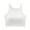 White, variant on ZyeKqe Womens Tank Tops with Builtin Bra RacerbackTanks Sleeveless Ribbed Knit Workout Crop Tops