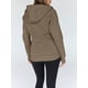 thumbnail image 4 of Sudaderas con Capucha y Cremallera para Mujer, Chaquetas de Forro , Sudaderas de Gran Tamaño, Conjuntos de Moda de Otoño, Suéteres, Ropa de Invierno. Color Café S, 4 of 10