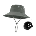 thumbnail image 2 of Sombrero jinwen para playa con correa ajustable resistente al impacto transpirable verde, 2 of 8