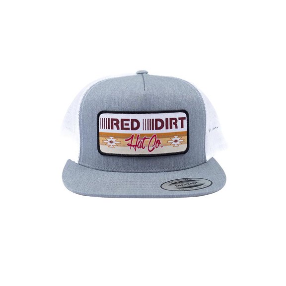 Red Dirt Hat Company Red Dirt Mens Trailblazer Grey/White Cap