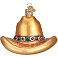 thumbnail image 3 of Old World Christmas Glass Blown Ornament for Christmas Tree, Cowboy Hat, 3 of 7
