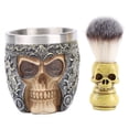 thumbnail image 2 of Brocha De Afeitar Para El Cabello, Juego De Afeitado Para Hombres, Cuenco De Afeitar De Acero Inoxidable, Juego De Afeitado Para Barba Para Hombres, Juego De Cuencos Para Barba, 2 of 7