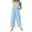 Light Blue, variant on Summer Fashion Plus Size Jumpsuits for Women Petite Solid Color Casual Camis Pocket Sleeveless Suspender Jumpsuit