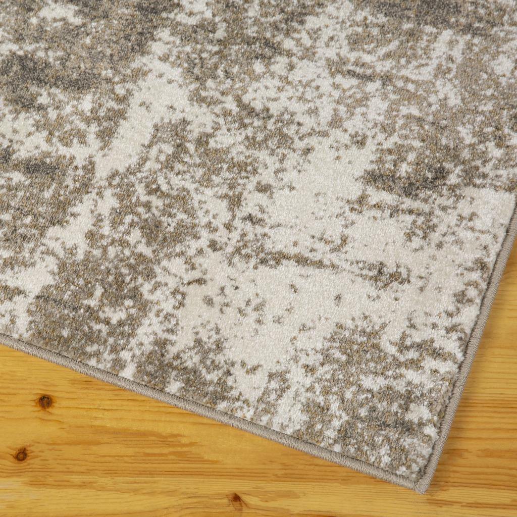 Luxe Weavers Euston Collection Abstract Area Rug 7680 Beige 2x3