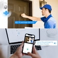 thumbnail image 3 of Cámara IP 4G con tarjeta SIM de 5MP, videocámara PTZ HD de 1080P para exteriores, WIFI, inalámbrica, CCTV DE SEGURIDAD DE 3MP, seguimiento automático, videovigilancia, 3 of 3