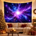 thumbnail image 3 of Vibrant Cosmic Supernova in Deep Space with Swirling Nebula, Mystical Celestial Art for Astronomy Fans, Celestial Home Decor, Housewarming Gift, Tapestry Wall Hanging for Bedroom and Living Room, 3 of 7