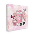 thumbnail image 4 of Stupell Industries Pink Glam Coffee & Accessories Botanical & Floral Painting Gallery Wrapped Canvas Art Print Wall Art, 30 x 30, 4 of 8