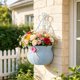 thumbnail image 1 of Plastic Vines Inspired Woven Wall Mounted Vases Flower Baskets And Pots That Require No Drilling Suitable For Decorating Living Rooms Gardens And Patios, 1 of 6