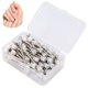 thumbnail image 4 of Brocas Para Uñas, Brocas Para Uñas De Diamante Cepillo Duradero De Alta Densidad Para El Cabello Conveniente De Usar Con Caja De Almacenamiento Transparente Para Salón Para El ANGGREK Blanco, 4 of 8