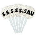 thumbnail image 1 of Sau Cupcake Picks Toppers - Set of 6 - Mutlicolored Speckles, 1 of 1