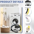 thumbnail image 3 of W11307244 W10682535 Washer Lid Lock Switch with W10837741 Washer Lid Strike by Micnce, Replacement for Kenmore Maytag Whirlpool Amana Washing Machine, Replace PS12704713 AP6832601 4920959 W10838613, 3 of 7