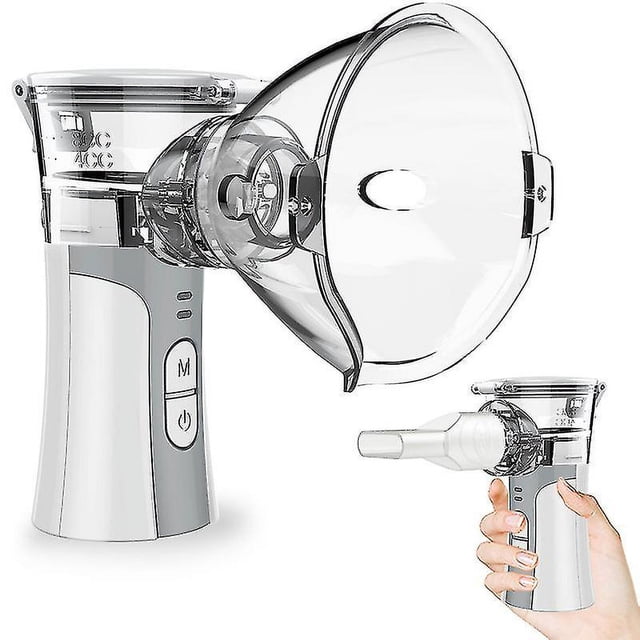 Inhalador personal para el asma, máscara espaciadora, menta, Salbutamol, práctico nebulizador eléctrico médico, piezas, máquina vaporizadora de vapor