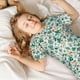 thumbnail image 5 of Balery Floral In Teal Conjunto de Pijama Infantil de Manga Corta con Estampado – Ropa de Dormir de Algodón Suave-Medium, 5 of 6