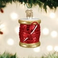 thumbnail image 2 of Old World Christmas Red Spool of Thread Glass Blown Ornament for Christmas Tree, 2 of 4