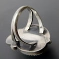 thumbnail image 3 of HOOUN Boho Women 925Silver Retro Turkish Handmade Turquoise Ring Jewelry Gift Size6-10-10-2#, 3 of 6