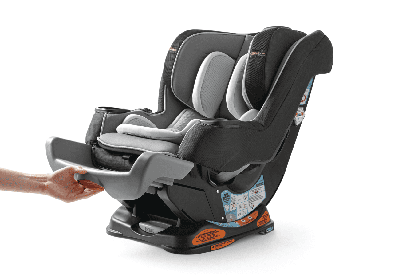 Graco Extend2fit Convertible Car Seat Featuring Safety